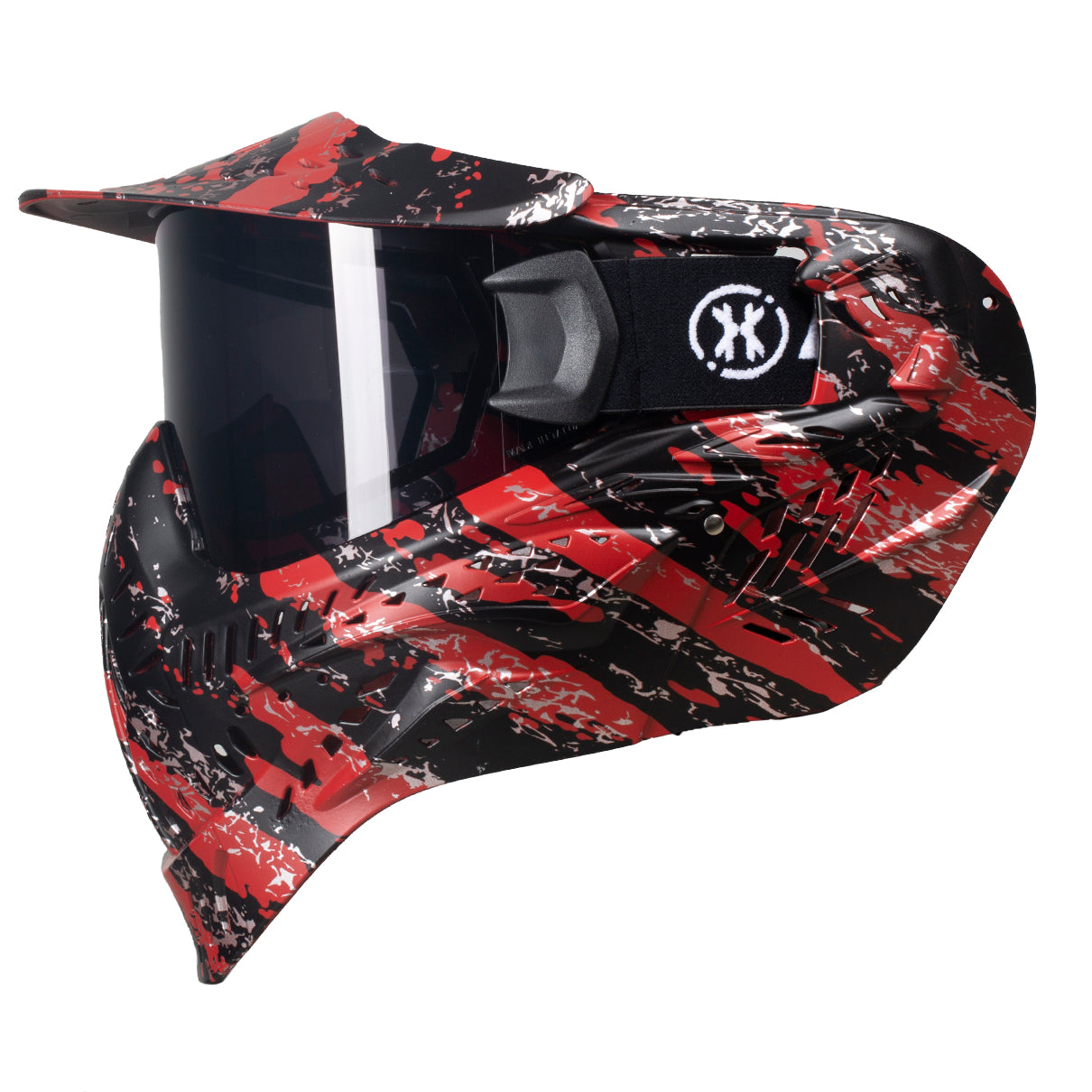 HSTL® Goggle - Fracture Black/Red - XTREME Airsoft Superstore