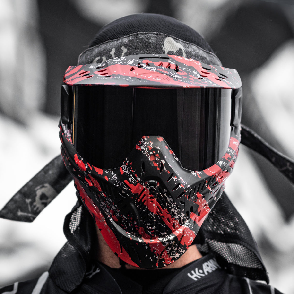 HSTL® Goggle - Fracture Black/Red - XTREME Airsoft Superstore