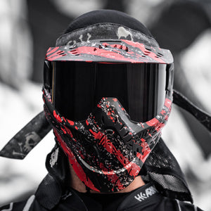 HSTL® Goggle - Fracture Black/Red - XTREME Airsoft Superstore