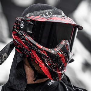HSTL® Goggle - Fracture Black/Red - XTREME Airsoft Superstore