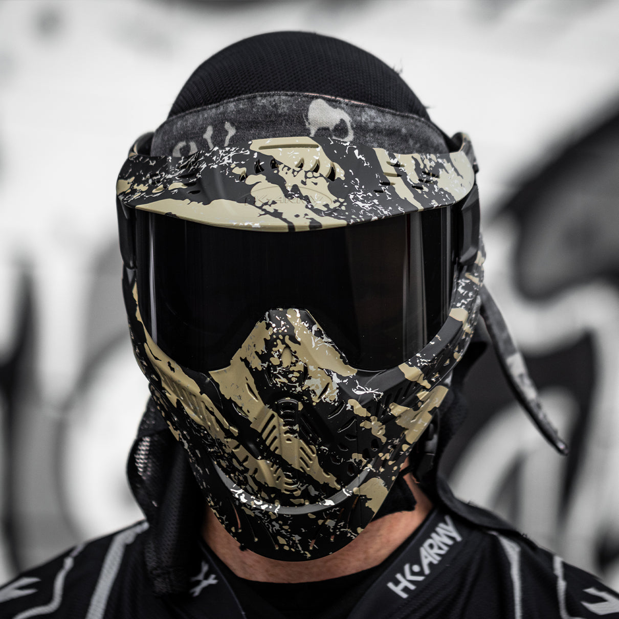 HSTL® Goggle - Fracture Black/Tan - XTREME Airsoft Superstore