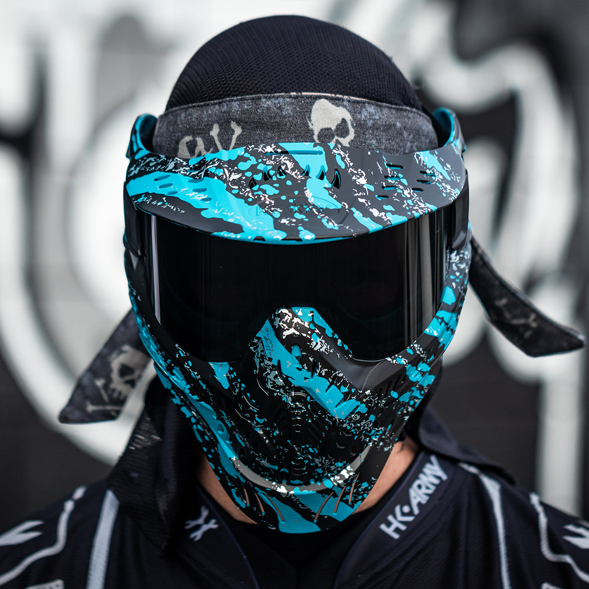 HSTL® Goggle - Fracture Black/Turquoise - XTREME Airsoft Superstore