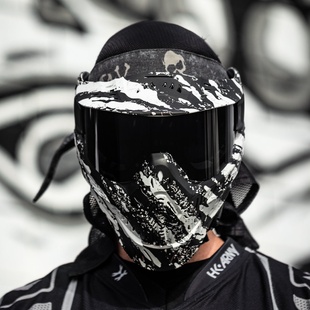HSTL® Goggle - Fracture Black/White - XTREME Airsoft Superstore