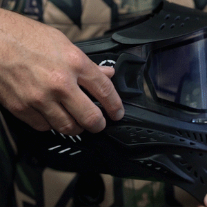 HSTL® Goggle - Black W/ Clear Thermal Lens - XTREME Airsoft Superstore