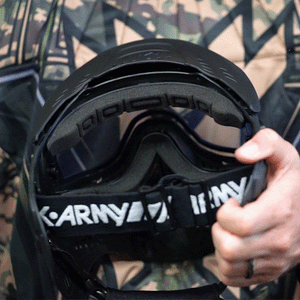 HSTL® Goggle - Black W/ Clear Thermal Lens - XTREME Airsoft Superstore