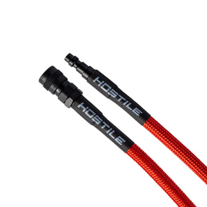 Hostile® Flex Line 42" Hose - Red - XTREME Airsoft Superstore