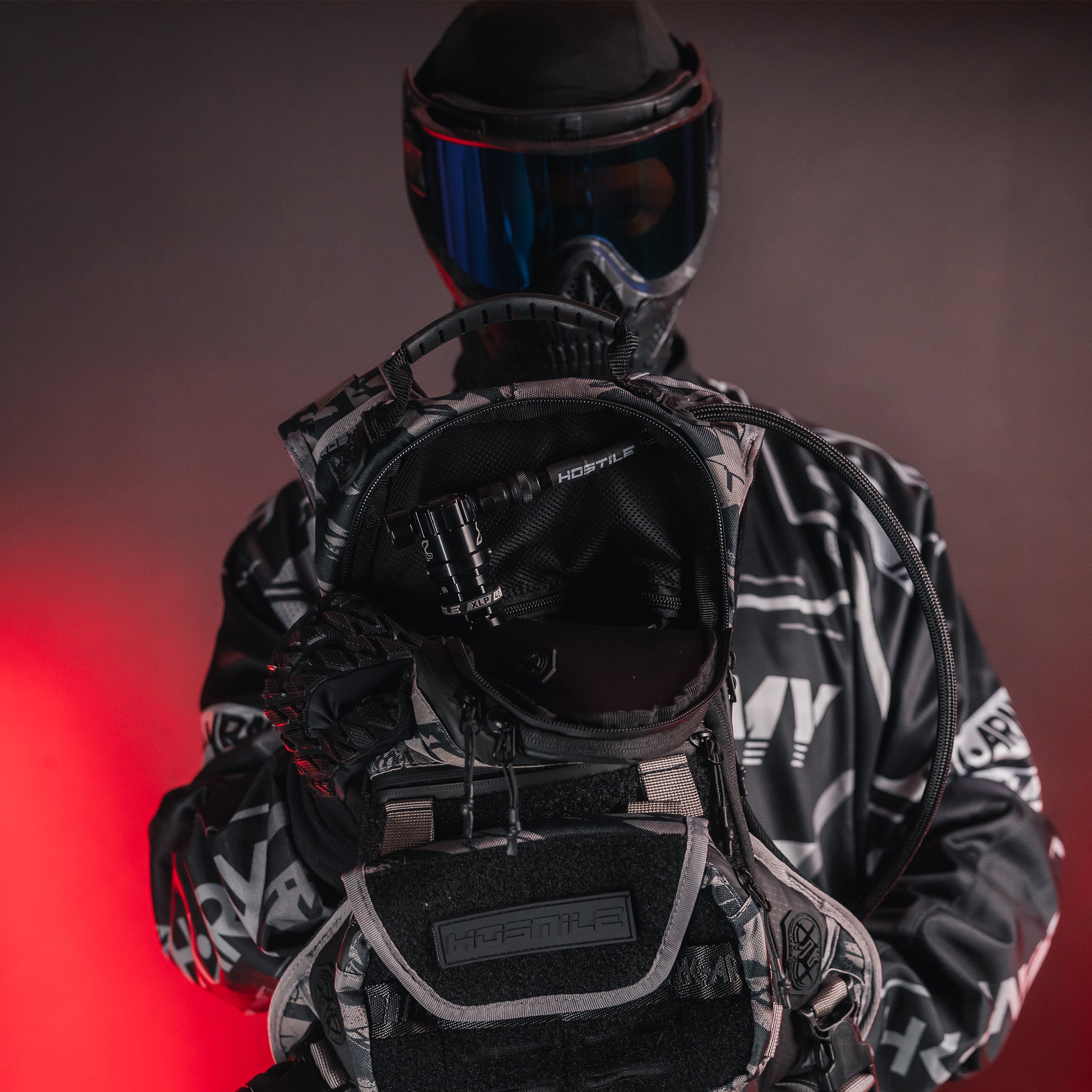 Hostile® XLP Regulator - Side Port Quick-Disconnect - Black - XTREME Airsoft Superstore