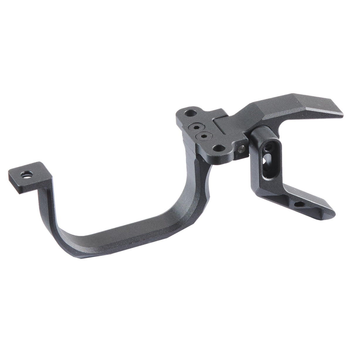 ITP SAIGA-12 / AK Style Airsoft Trigger Guard w/ Extended Mag Release - (Black)