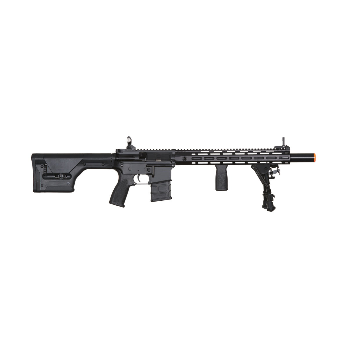 Atlas Custom Works Specialized DMR Airsoft AEG Sniper Rifle w/ M-LOK Handguard (Color: Black)