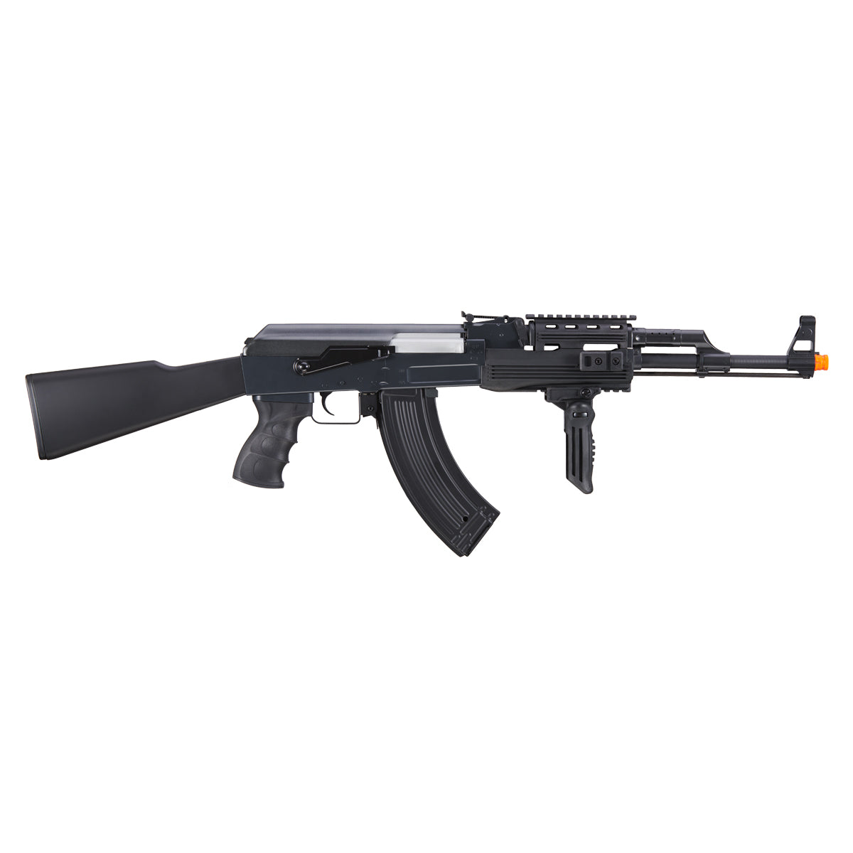 Lancer Tactical Airsoft AK-47 RIS AEG Rifle w/ Battery and Charger