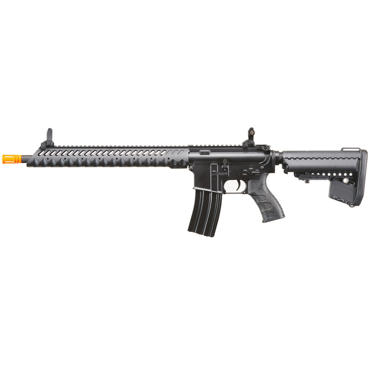 Atlas Custom Works 14.5" Diamond Head Style M4 AEG (Color: Black)