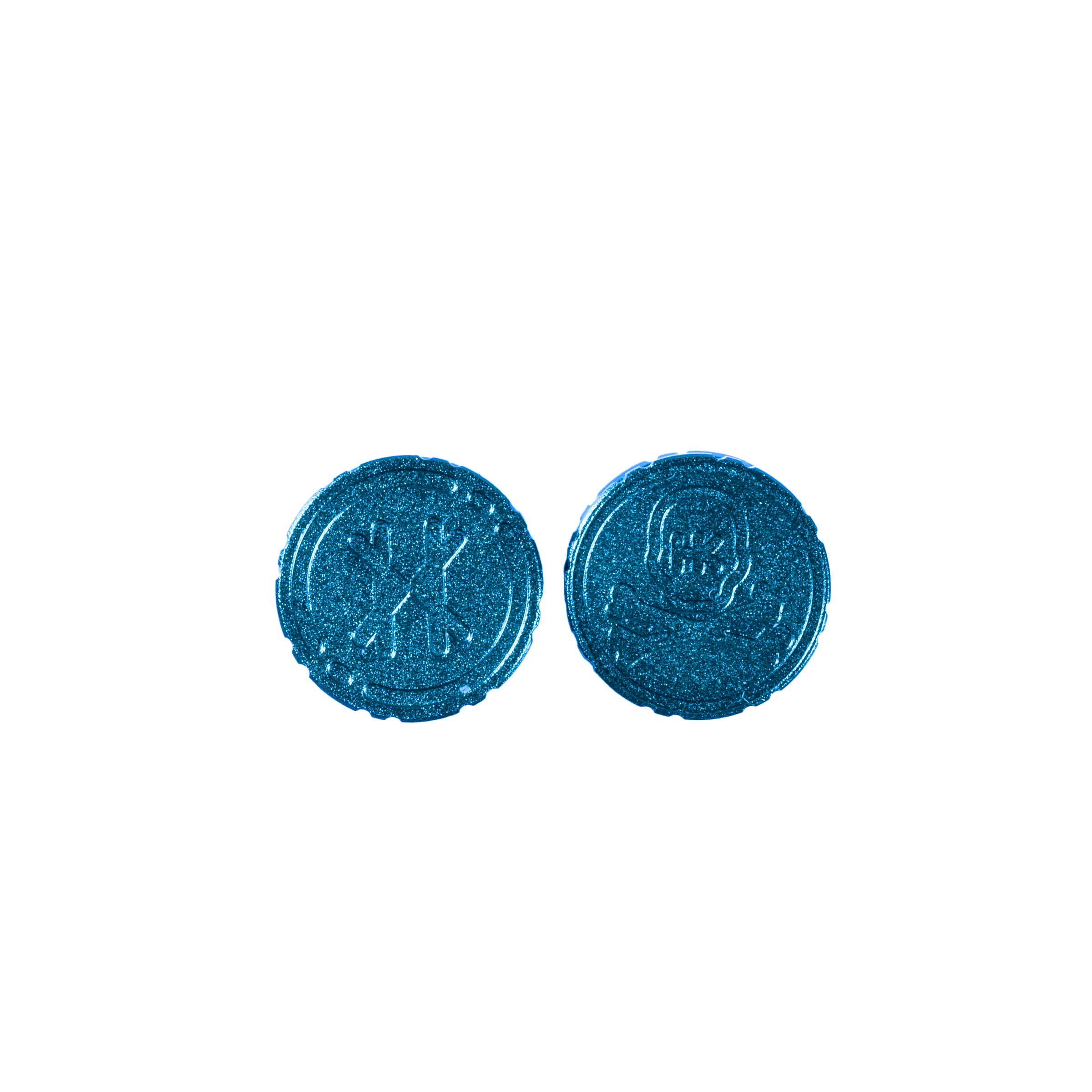 Machined Goggle Screw Set "Icon" Blue - XTREME Airsoft Superstore