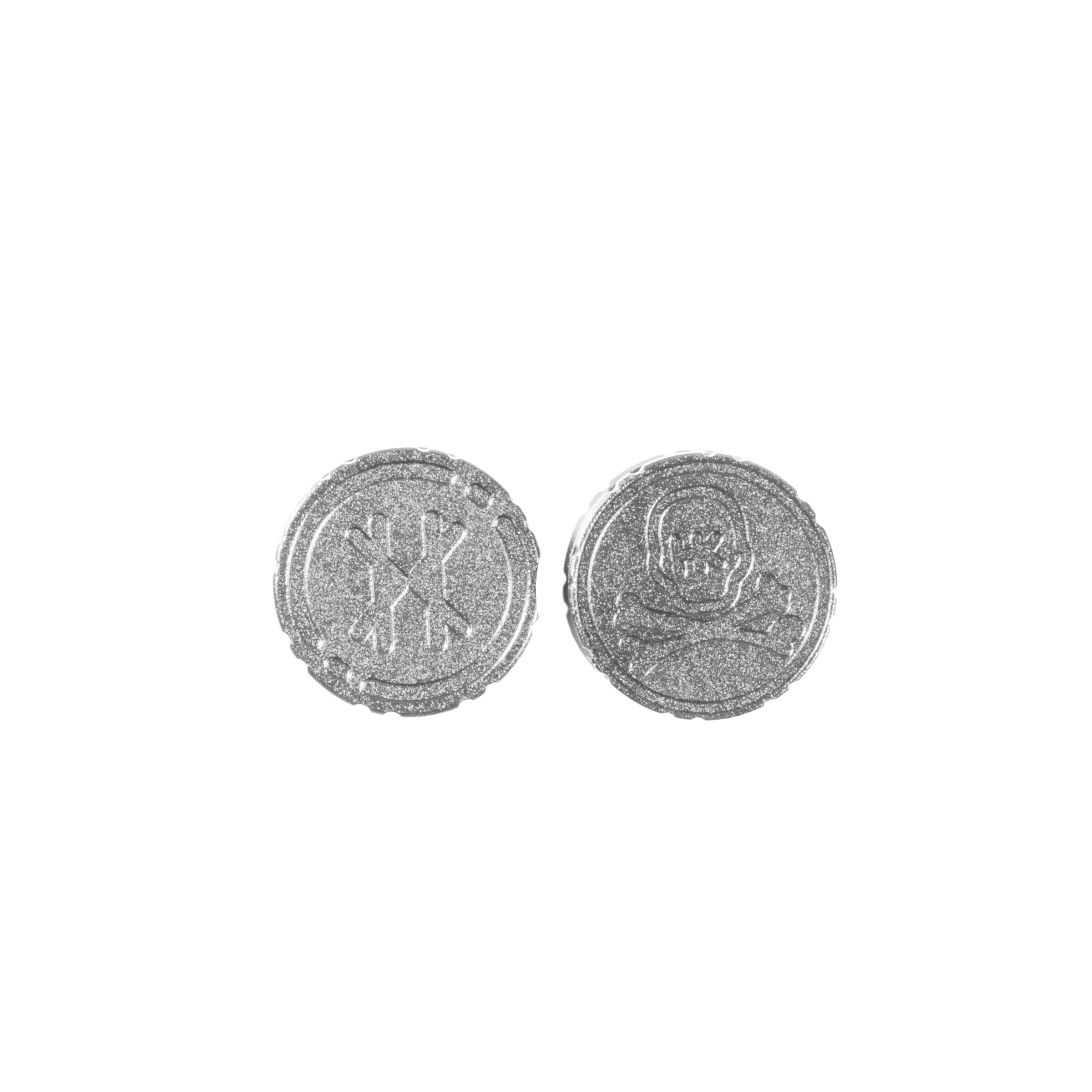Machined Goggle Screw Set "Icon" Silver - XTREME Airsoft Superstore
