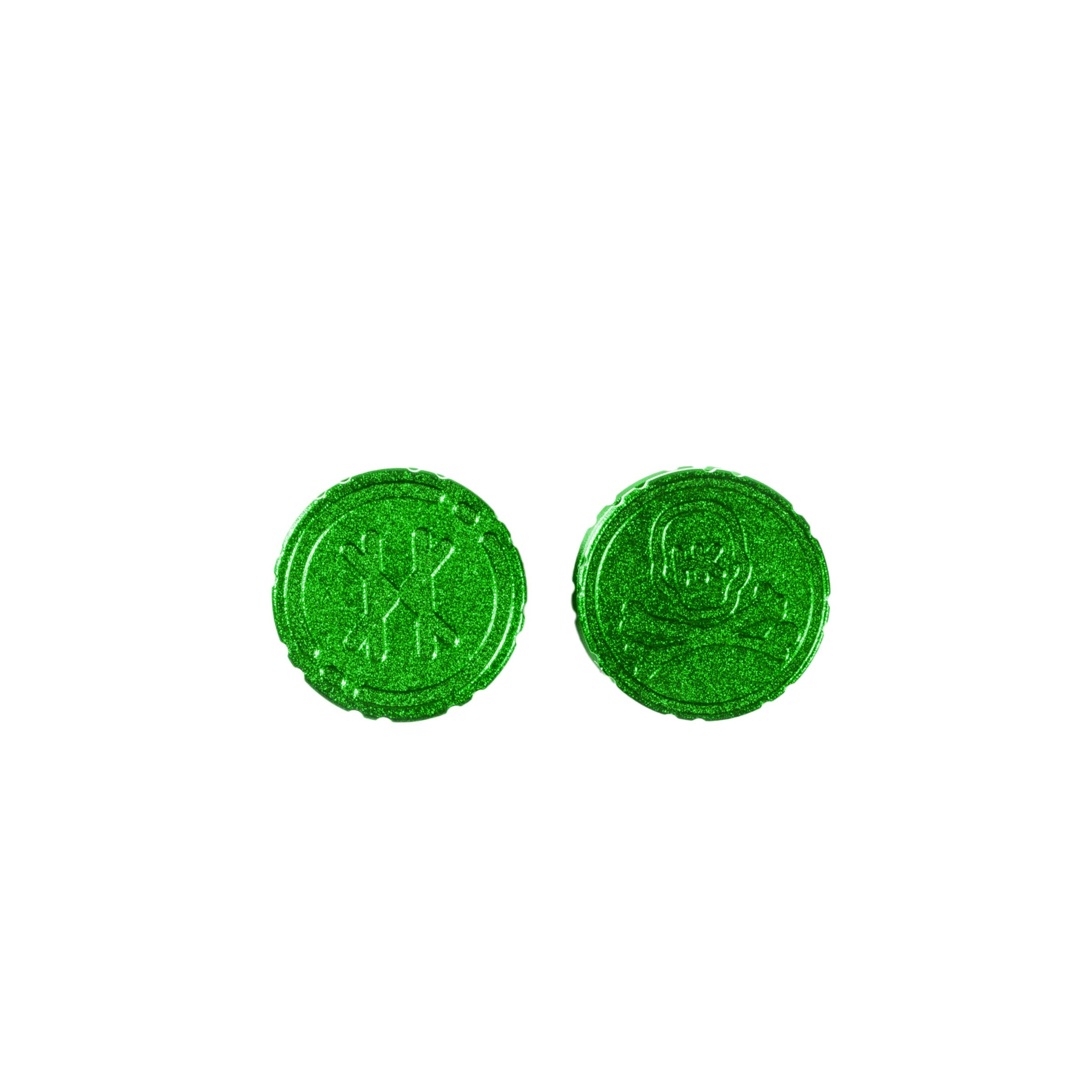 Machined Goggle Screw Set "Icon" Green - XTREME Airsoft Superstore