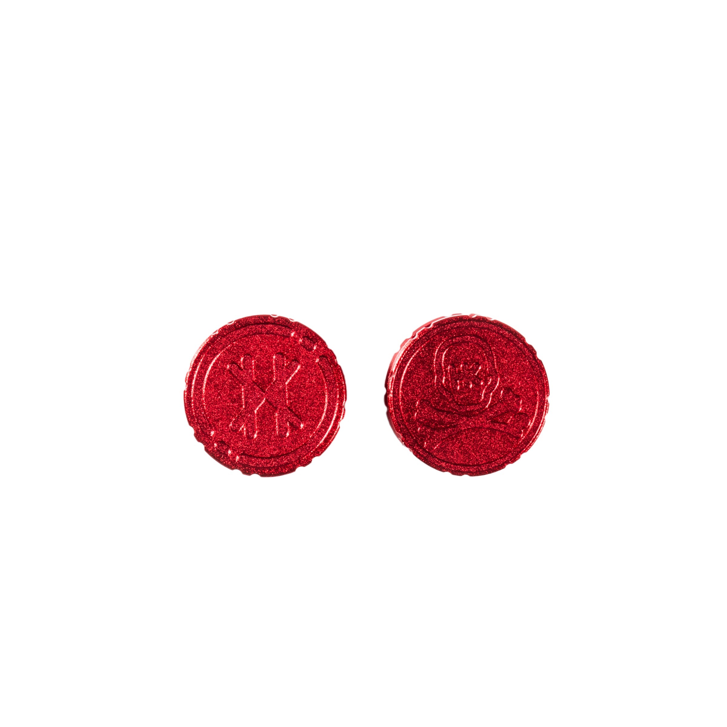 Machined Goggle Screw Set "Icon" Red - XTREME Airsoft Superstore