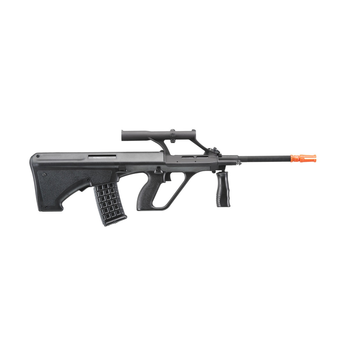 Army Armament Polymer AUG AEG Airsoft Rifle w/ Scope (Color: Black)