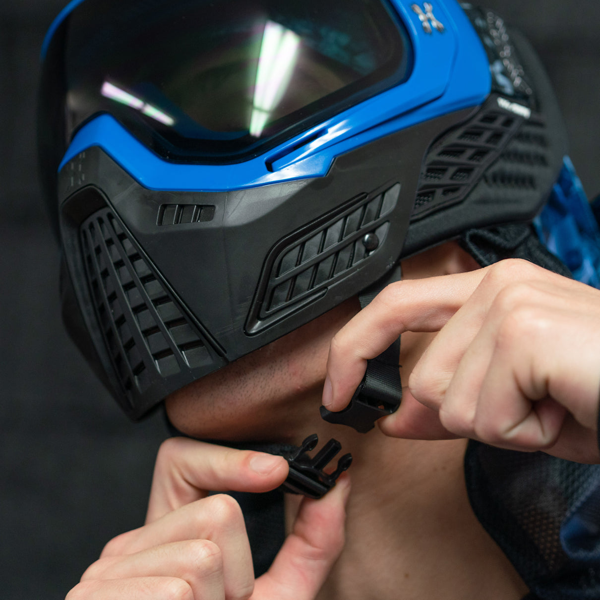 KLR Goggle Blackout Blue (Blue/Black) - XTREME Airsoft Superstore