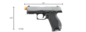 Kizuna Works KW-15K Gas Blowback Airsoft Pistol - (Metal/Cerakote Gray)