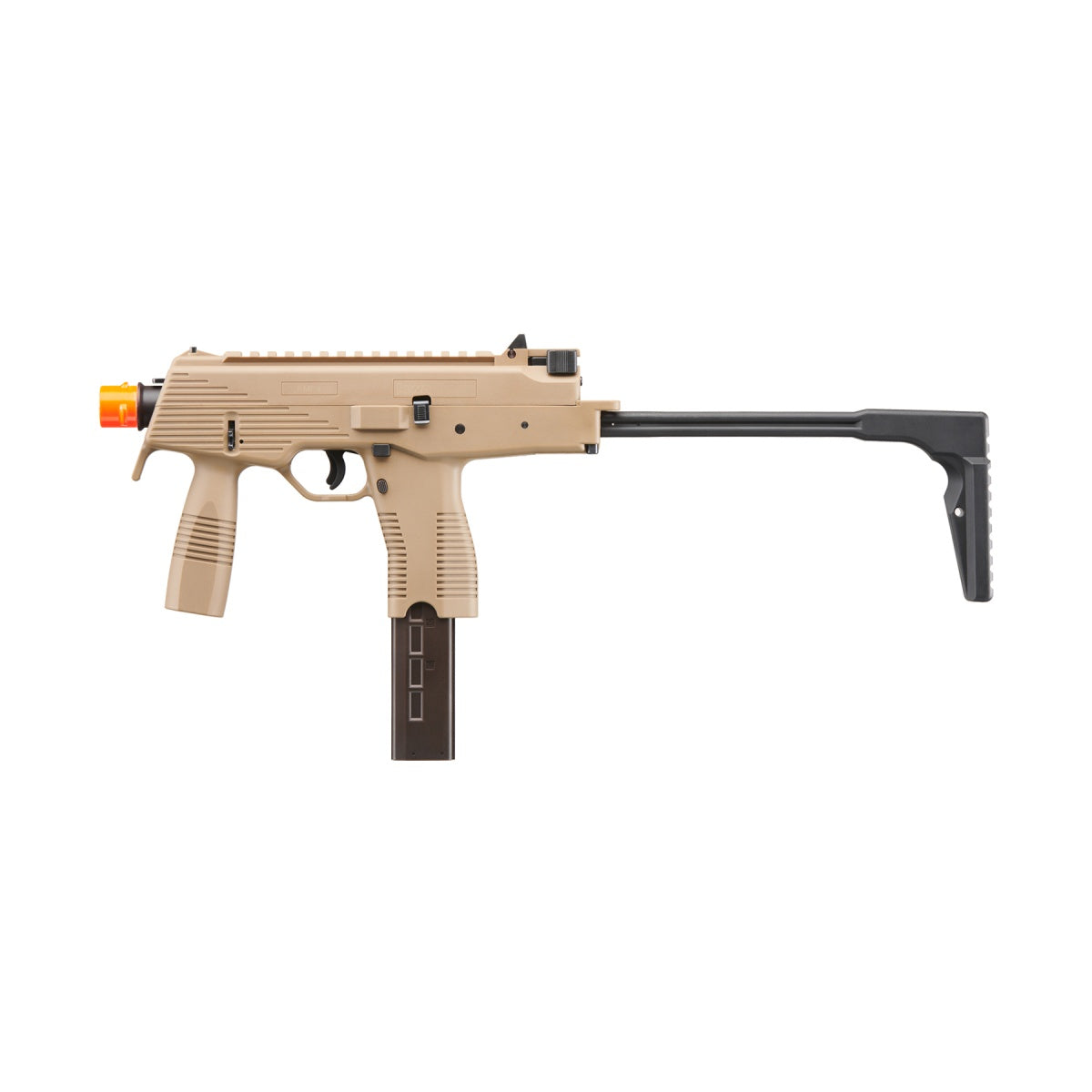 KWA KMP9 NS2 Gas Blowback Airsoft Submachine Gun with Grip (Color: Dark Earth)