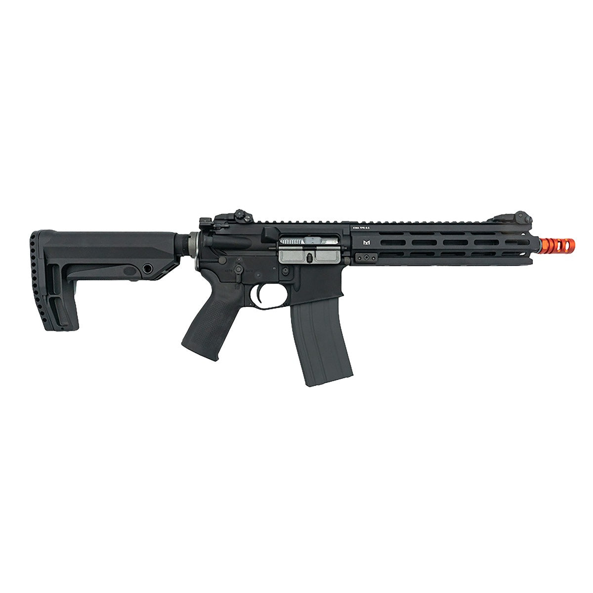 KWA 9.5" M-LOK LM4D PTR Gas Blowback Airsoft Rifle (Color: Black)