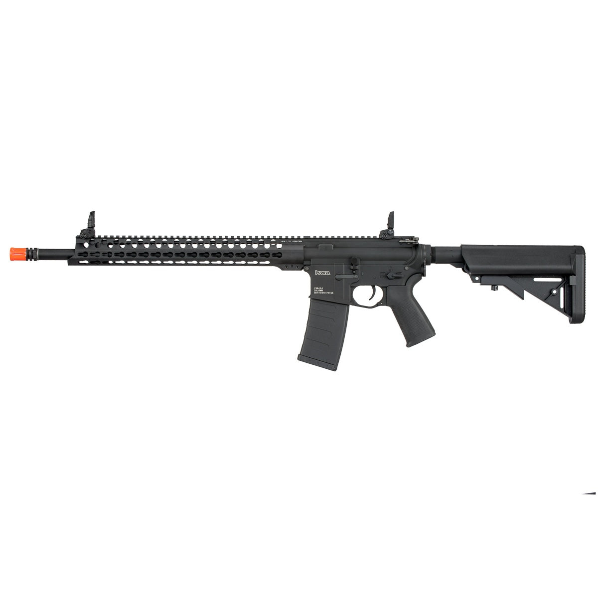 KWA AEG 2.5 VM4 Ronin Gen 2 Airsoft Rifle w/ 15" Keymod Handguard and 18" Barrel (Color: Black)