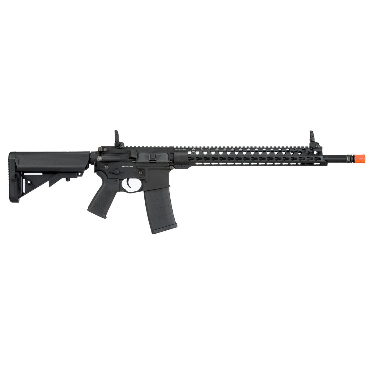KWA AEG 2.5 VM4 Ronin Gen 2 Airsoft Rifle w/ 15" Keymod Handguard and 18" Barrel (Color: Black)