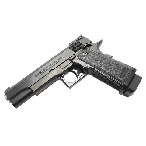 Laylax Omega Round Trigger for Hi-Capa Gas Blowback Airsoft Airsoft Pistols (Color: Black)