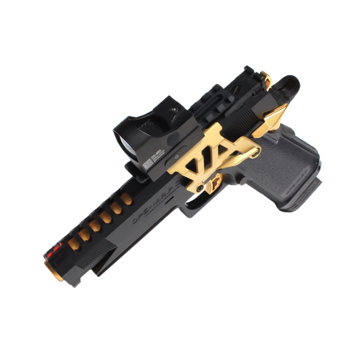 Laylax Aluminum Custom Neo Scope Mount Base for Tokyo Marui Hi-Capa 5.1 & 4.3 Series GBB Pistols (Color: Gold)