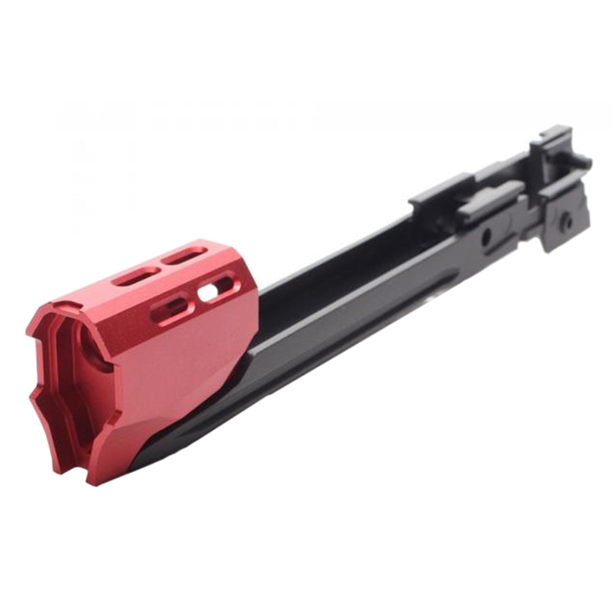 Laylax Hi-Capa Custom Lower Frame "R" Edge 5.1 & Compensator Set (Color: Crimson Red)