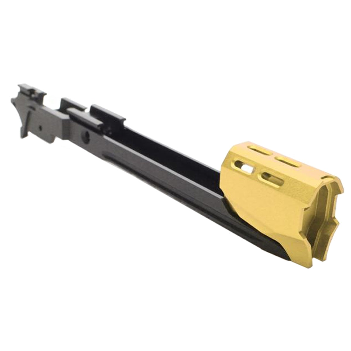 Laylax Hi-Capa Custom Lower Frame "R" Edge 5.1 & Compensator Set (Color: Gold)