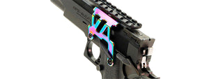 Laylax Nine Ball Aluminum Custom Neo Scope Mount Base for Tokyo Marui Hi-Capa 5.1 Series GBB Pistols (Color: Heat Gradation)