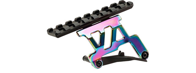 Laylax Nine Ball Aluminum Custom Neo Scope Mount Base for Tokyo Marui Hi-Capa 5.1 Series GBB Pistols (Color: Heat Gradation)