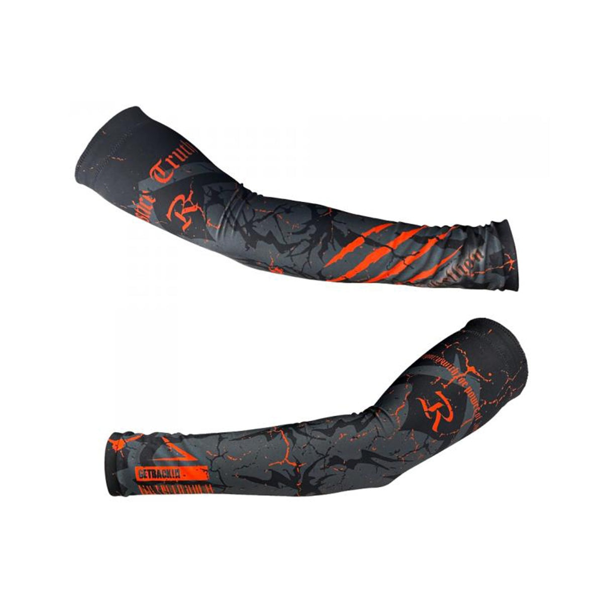 Laylax Rebellion Cool Arm Cover (Color: Black, Orange, Gray) - Small