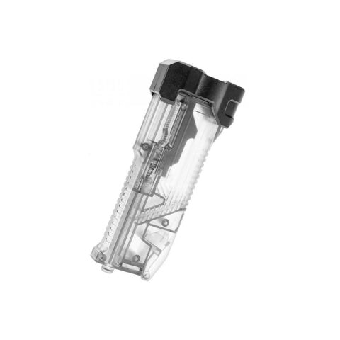 Laylax Ambidextrous Swiveling Arm High Capacity Speedloader w/ BB Bottle Spout - Clear