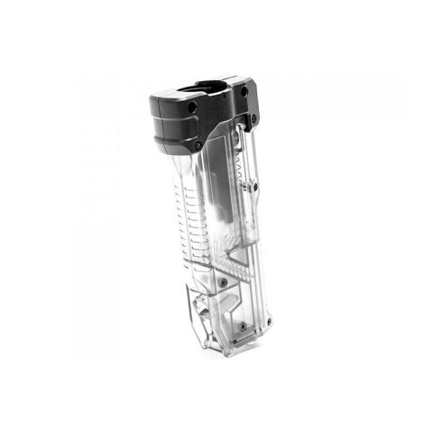 Laylax Ambidextrous Swiveling Arm High Capacity Speedloader w/ BB Bottle Spout - Clear