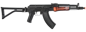 LCT G04 AK47 NV AEG Soviet Replica with Real Wood Handguard (Color: Black & Wood)