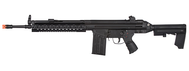 LCT LC-3AR-AEG LC-3 AR AIRSOFT AEG W/ RIS HANDRAIL AND AR STOCK (COLOR: BLACK)