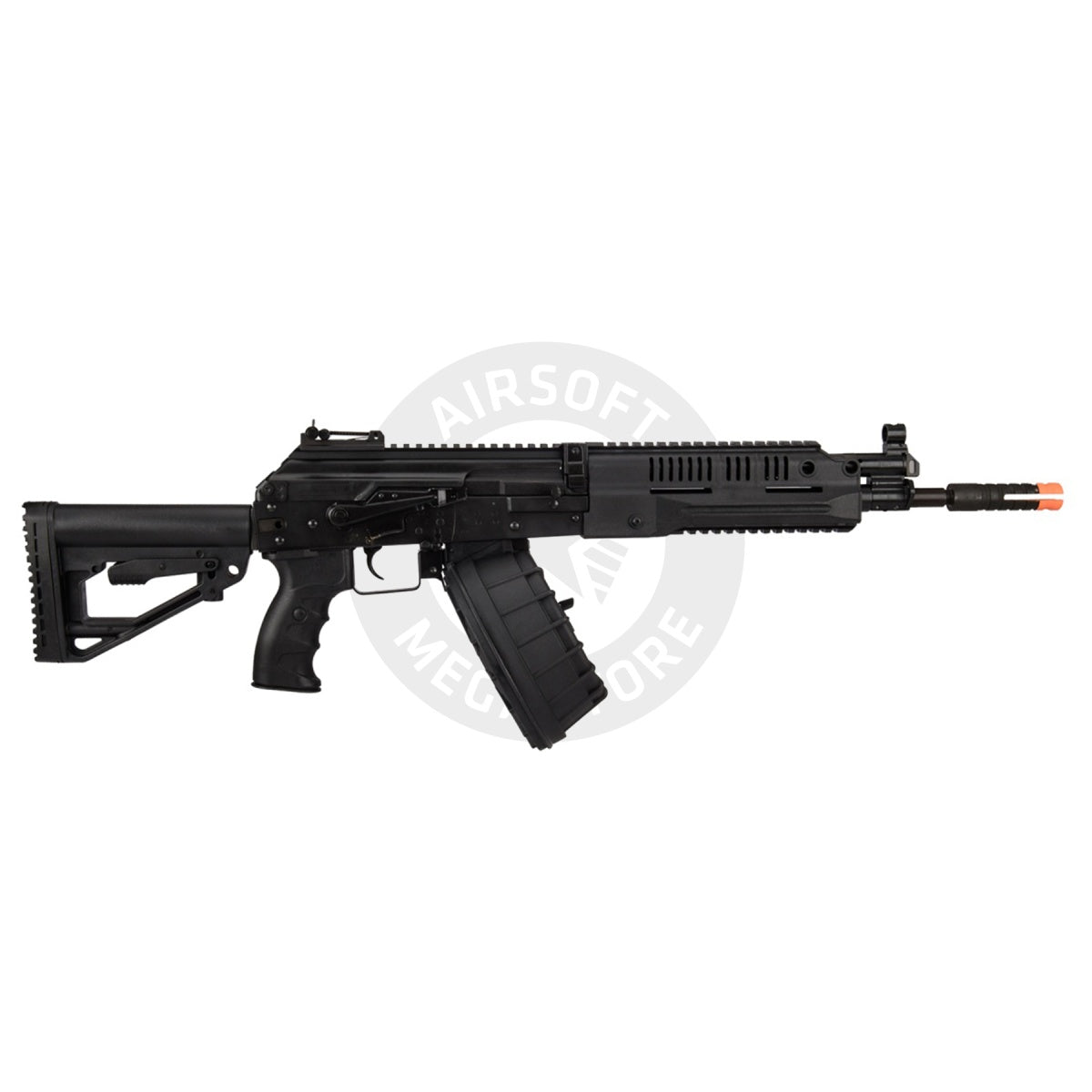 LCT LCK-16 Steel AEG Rifle w/ ASTER V2 SE Expert & Side-Folding Stock (Black)