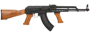 LCT Real Wood Full Metal AK47 w/ Foregrip (Black / Wood)