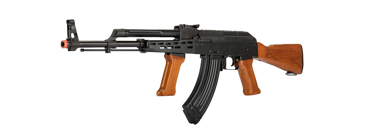 LCT Real Wood Full Metal AK47 w/ Foregrip (Black / Wood)