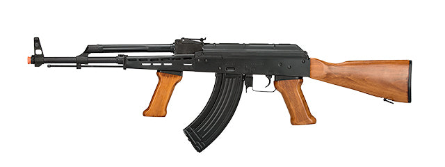 LCT Real Wood Full Metal AK47 w/ Foregrip (Black / Wood)