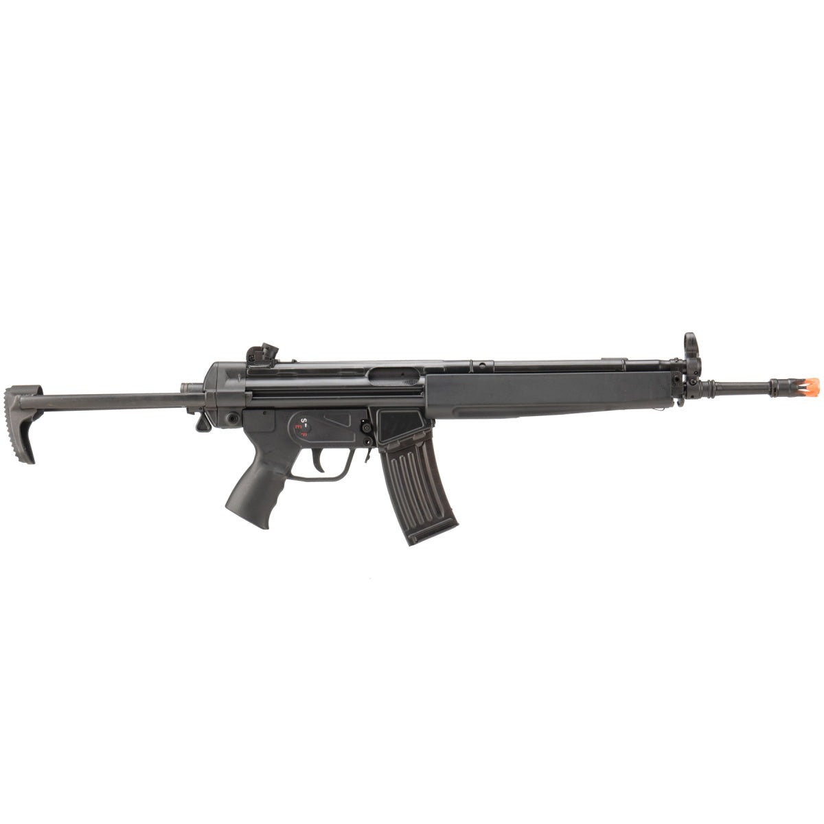 LCT LK-33 A3 Full Metal Airsoft AEG w/ PDW Style Stock (Color: Black)