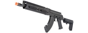 LCT Steel 13.5 KeyMod AK AEG Airsoft Rifle (Black)