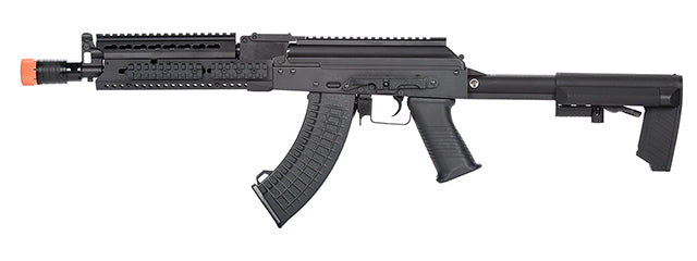 LCT Steel 9.5 KeyMod AK Airsoft AEG Rifle (BLACK)