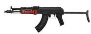 LCT Airsoft Stamped Steel AK-74 w/ Fold Stock (Black / Wood)