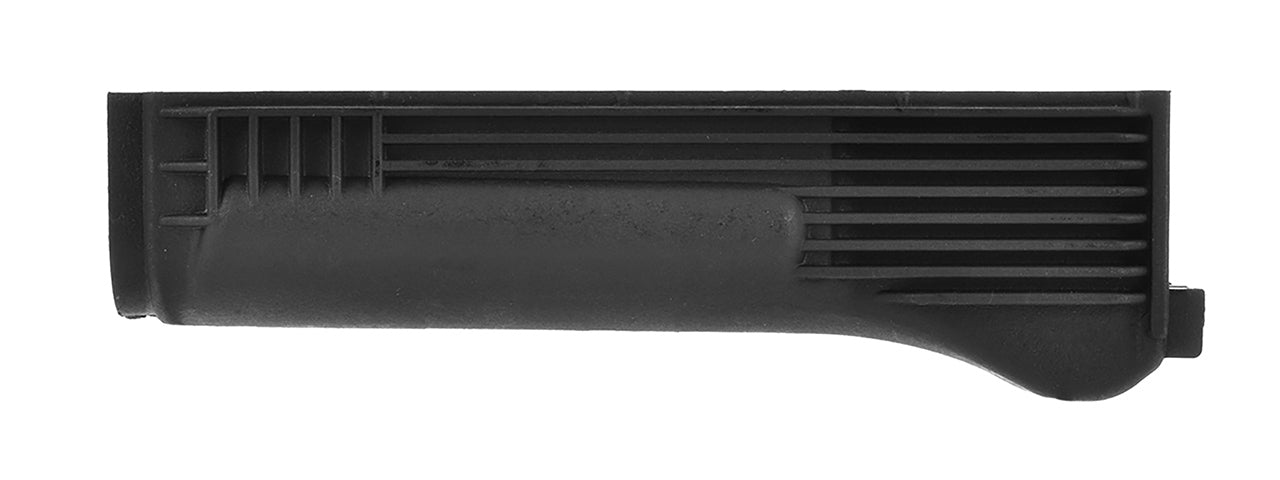 LCT AIRSOFT AK SERIES AEG PLASTIC LOWER HANDGUARD - BLACK