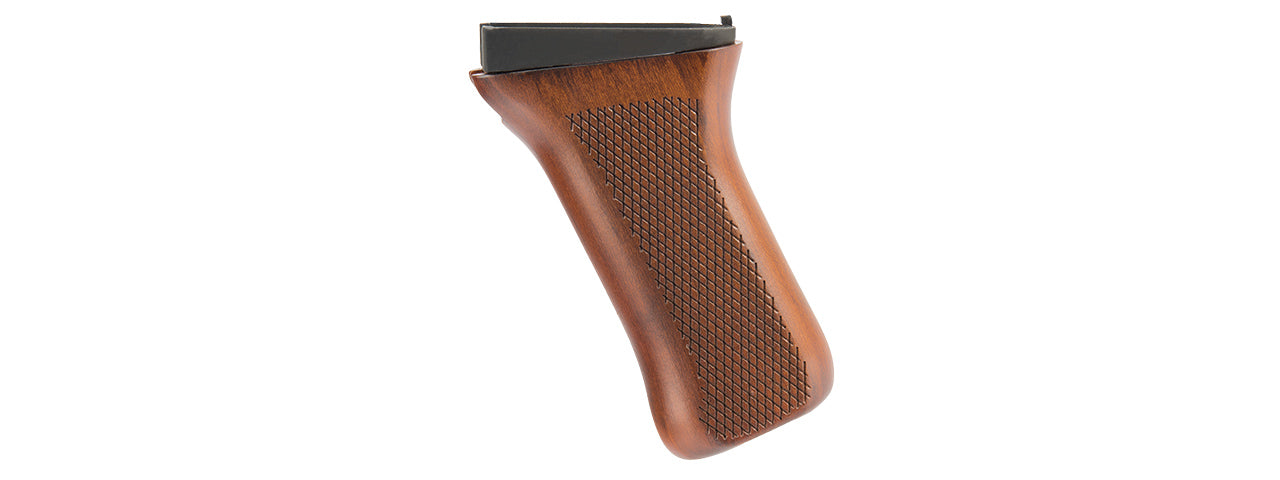 LCT AIRSOFT PISTOL GRIP FOR AK SERIES AEG - WOOD