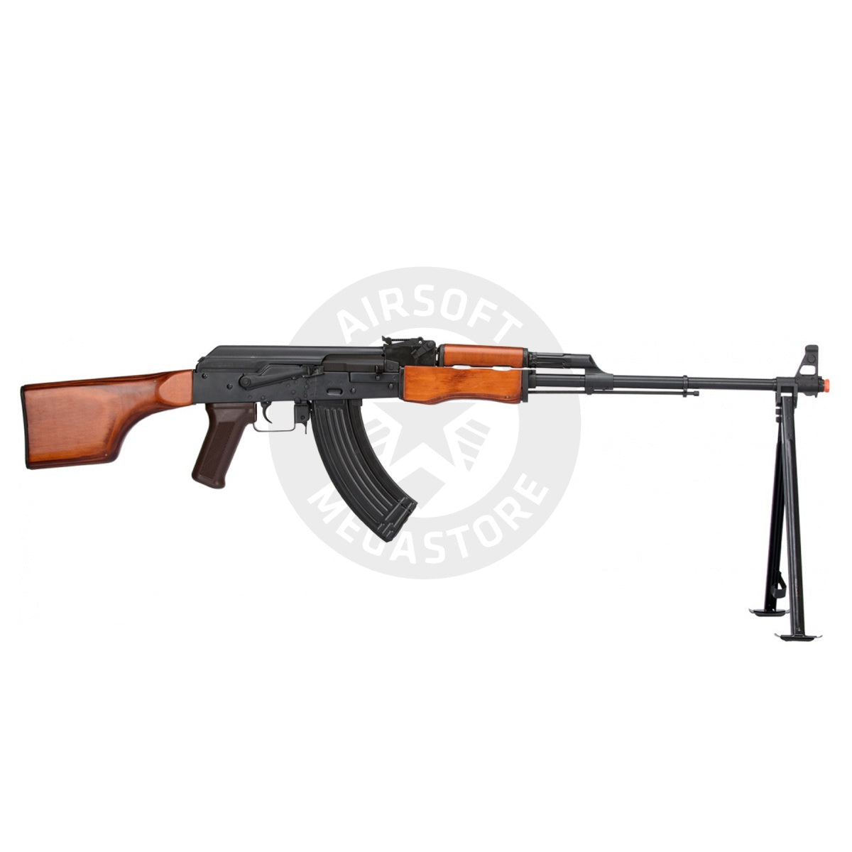LCT Airsoft Stamped Steel RPK AEG w/ ASTER V2 SE Expert - (BLACK/WOOD)