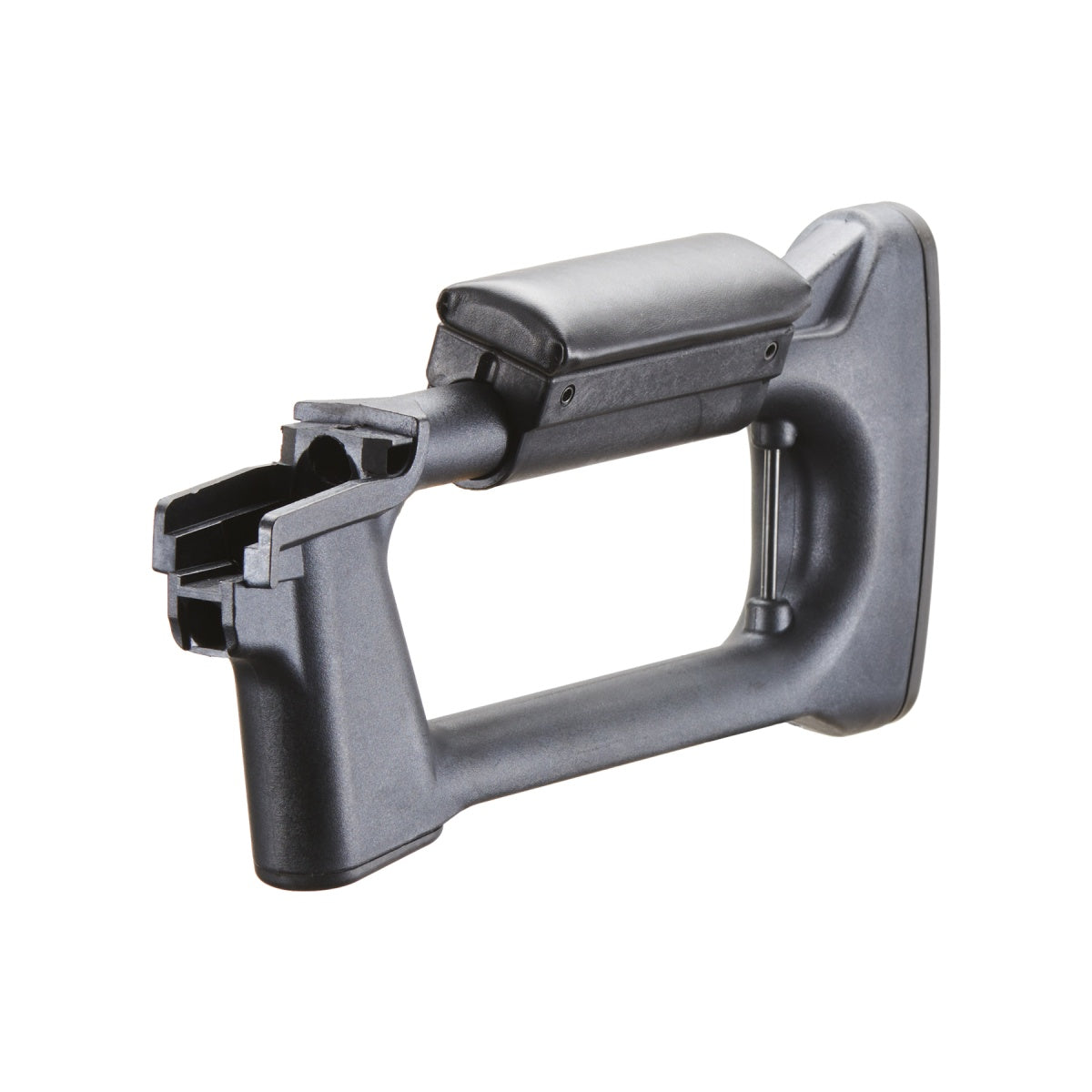 LCT Airsoft SVD Polymer Fixed Stock with Cheek Rest (Color: Black)