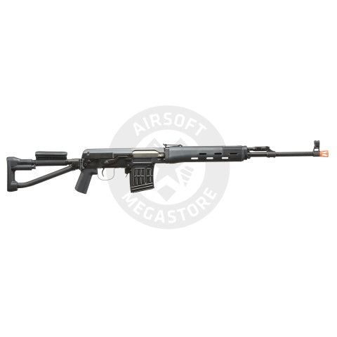 LCT Airsoft SVDS Airsoft AEG Sniper Rifle - (Black)